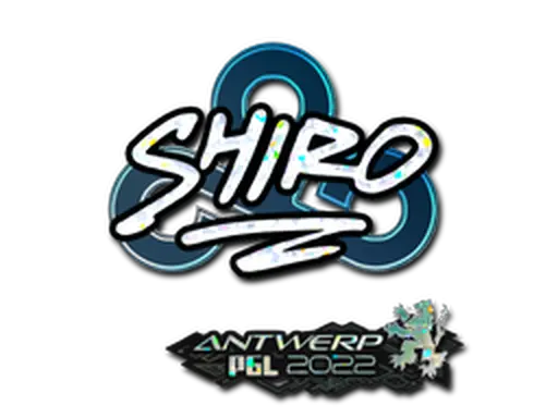 Sticker | sh1ro (Glitter) | Antwerp 2022