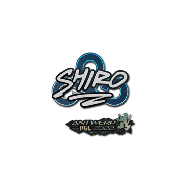 Sticker | sh1ro | Antwerp 2022