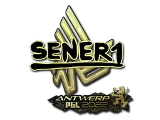 Sticker | SENER1 (Gold) | Antwerp 2022