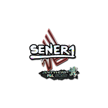 Sticker | SENER1 (Glitter) | Antwerp 2022