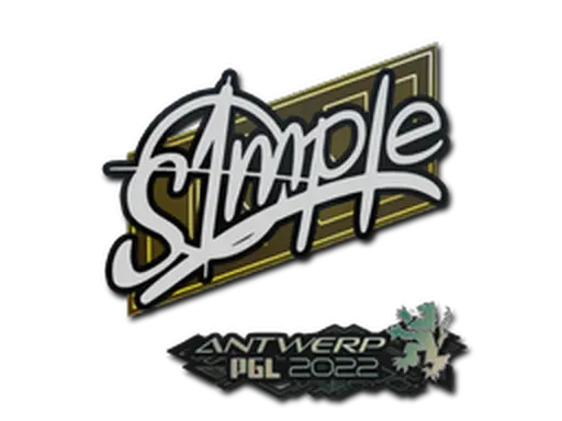 Sticker | s1mple | Antwerp 2022