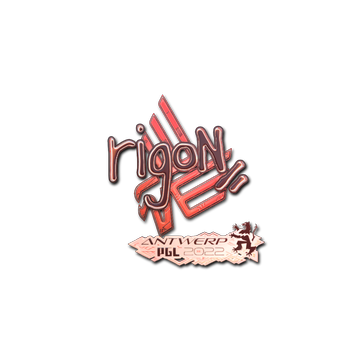Sticker | rigoN (Holo) | Antwerp 2022
