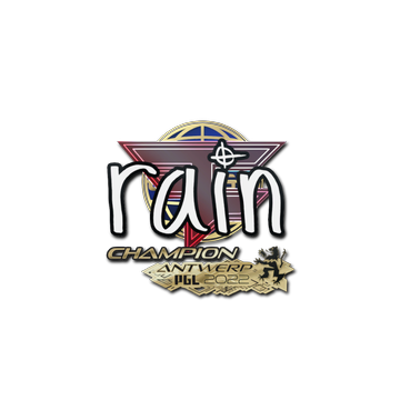 Sticker | rain (Champion) | Antwerp 2022