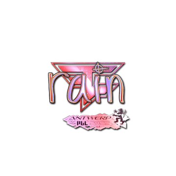 Sticker | rain (Holo) | Antwerp 2022