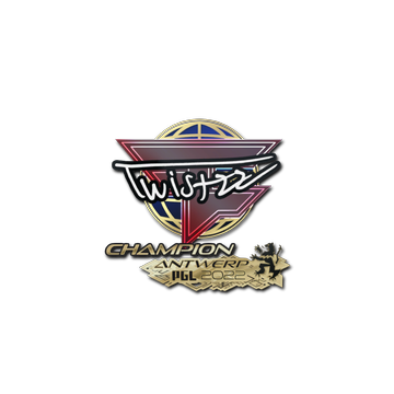 Sticker | Twistzz (Champion) | Antwerp 2022
