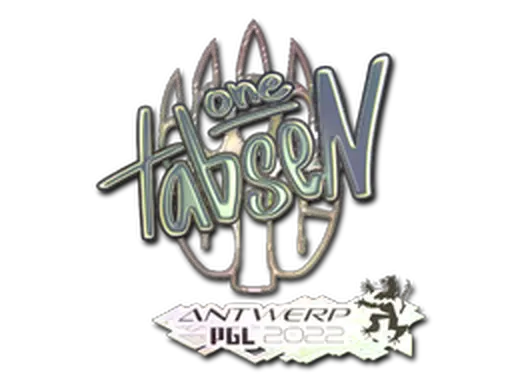 Sticker | tabseN (Holo) | Antwerp 2022