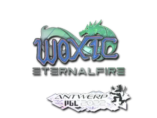 Sticker | woxic (Holo) | Antwerp 2022
