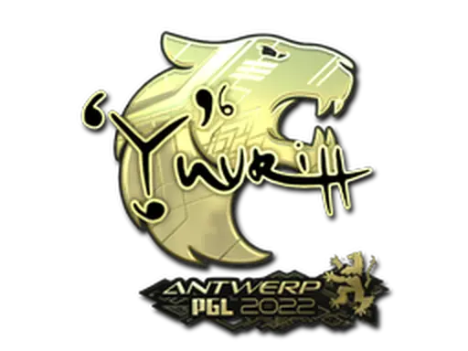 Sticker | yuurih (Gold) | Antwerp 2022