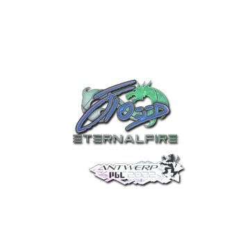 Sticker | xfl0ud (Holo) | Antwerp 2022