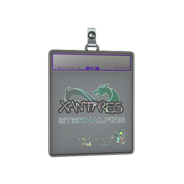 Sticker Slab | XANTARES (Glitter) | Antwerp 2022
