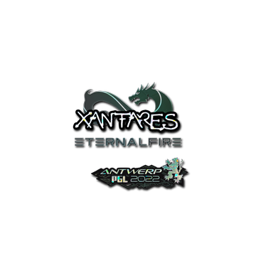 Sticker | XANTARES (Glitter) | Antwerp 2022