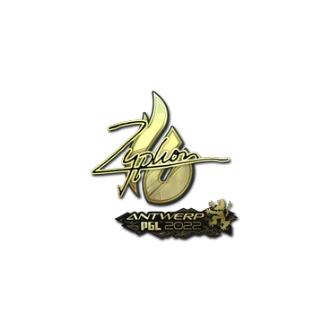 Sticker | Zyphon (Gold) | Antwerp 2022