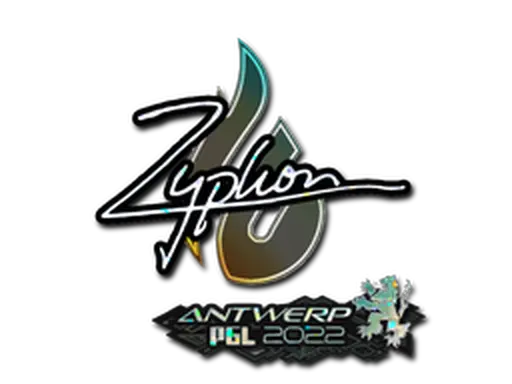 Sticker | Zyphon (Glitter) | Antwerp 2022