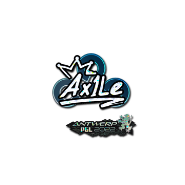 Sticker | Ax1Le (Glitter) | Antwerp 2022