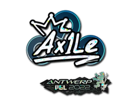 Sticker | Ax1Le (Glitter) | Antwerp 2022