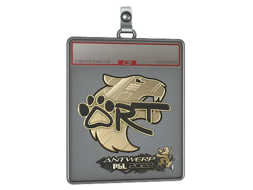 Sticker Slab | arT (Gold) | Antwerp 2022