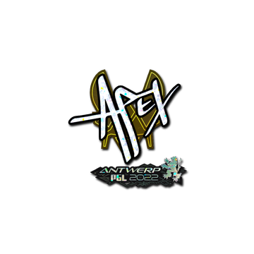 Sticker | apEX (Glitter) | Antwerp 2022