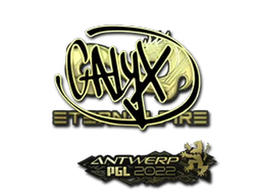 Sticker | Calyx (Gold) | Antwerp 2022