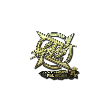 Sticker | Brollan (Gold) | Antwerp 2022