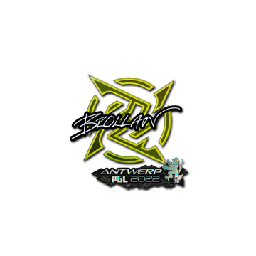 Sticker | Brollan (Glitter) | Antwerp 2022