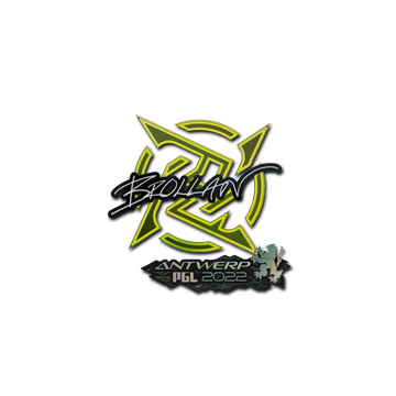 Sticker | Brollan | Antwerp 2022