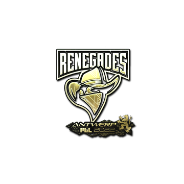 Sticker | Renegades (Gold) | Antwerp 2022