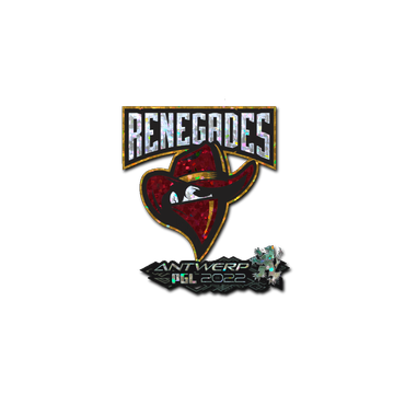 Sticker | Renegades (Glitter) | Antwerp 2022