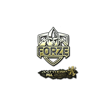 Sticker | forZe eSports (Gold) | Antwerp 2022