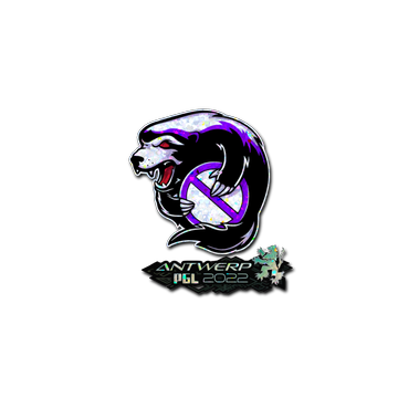 Sticker | Outsiders (Glitter) | Antwerp 2022