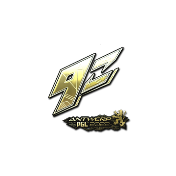 Sticker | 9z Team (Gold) | Antwerp 2022