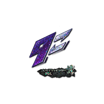 Sticker | 9z Team (Glitter) | Antwerp 2022