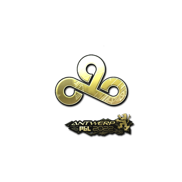 Sticker | Cloud9 (Gold) | Antwerp 2022