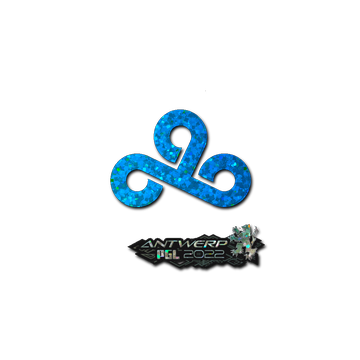 Sticker | Cloud9 (Glitter) | Antwerp 2022