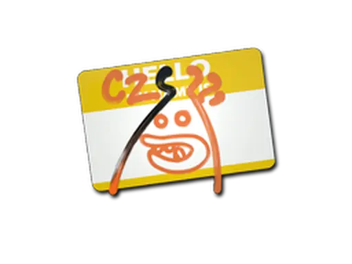 Sticker | Hello CZ75-Auto