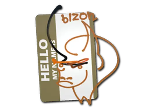 Sticker | Hello PP-Bizon