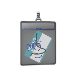 Sticker Slab | Hello MP9 image