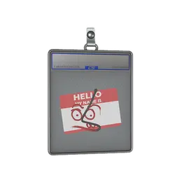 Sticker Slab | Hello MP7 image