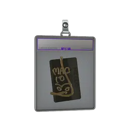 Sticker Slab | Hello MAC-10 image