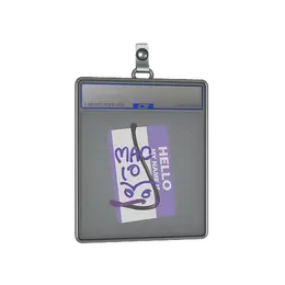 Sticker Slab | Hello MAC-10 image