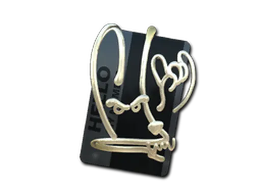 Sticker | Hello M4A4 (Gold)