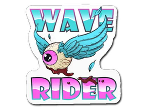 Sticker | Miami Wave Rider