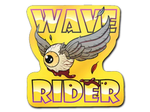 Sticker | Fools Gold Wave Rider