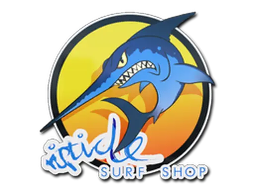 Sticker | Ocean Sunset Stabbyfish