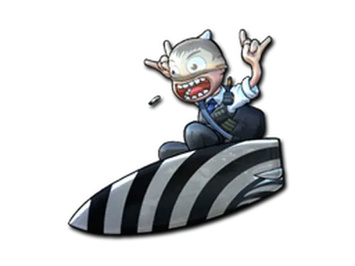 Sticker | Hypnotic Surf K (Foil)