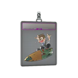 Sticker Slab | Fire Serpent Surf K image