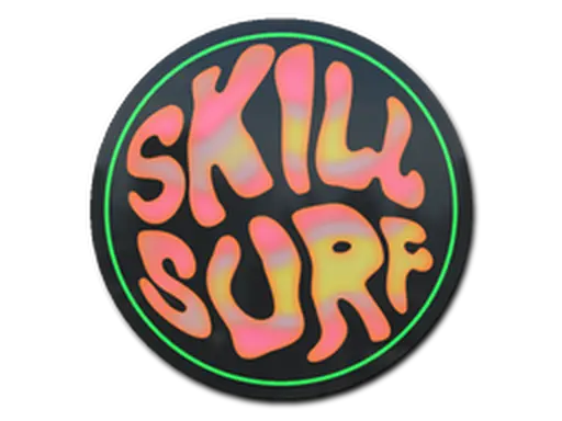 Sticker | Coral Skill Surf (Holo)