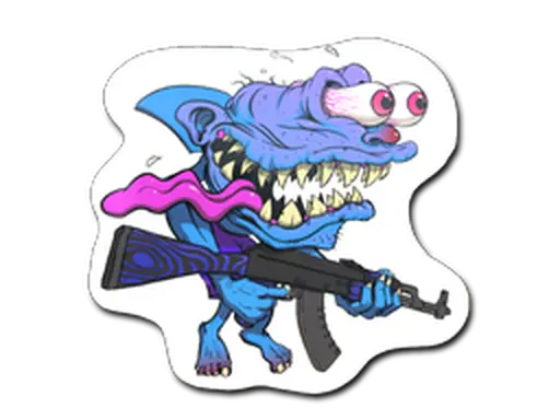 Sticker | Blue Shark Shooter