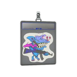 Sticker Slab | Blue Shark Shooter image