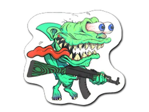 Sticker | Green Shark Shooter