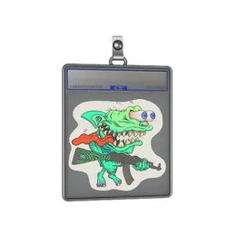Sticker Slab | Green Shark Shooter image